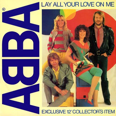 ABBA - Lay All Your Love On Me (12&quot;, Single) (Very Good Plus (VG+))