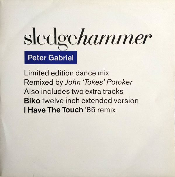 Peter Gabriel - Sledgehammer (Limited Edition Dance Mix) (12&quot;, Single, Ltd) (Very Good Plus (VG+))