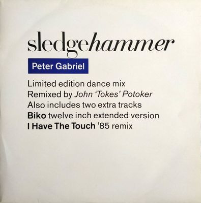 Peter Gabriel - Sledgehammer (Limited Edition Dance Mix) (12&quot;, Single, Ltd) (Very Good Plus (VG+))