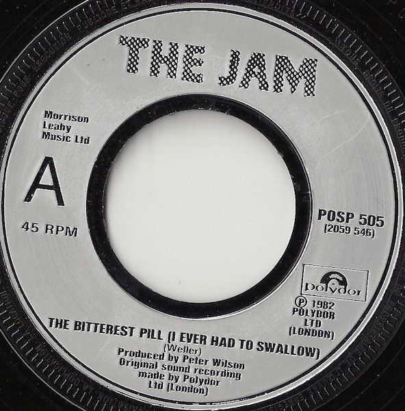The Jam - The Bitterest Pill (I Ever Had To Swallow) (7&quot;, Single, Sil) (Near Mint (NM or M-))