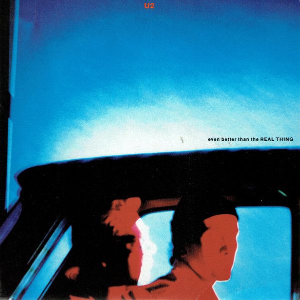 U2 - Even Better Than The Real Thing (7&quot;, Single, Sil) (Very Good (VG))