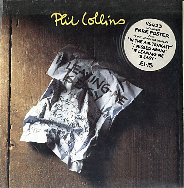 Phil Collins - If Leaving Me Is Easy (7&quot;, EP, Ltd, Pos) (Near Mint (NM or M-))