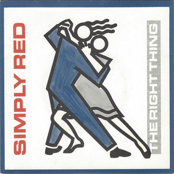 Simply Red - The Right Thing (7&quot;, Single, Pap) (Near Mint (NM or M-))