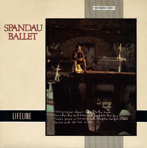 Spandau Ballet - Lifeline (7&quot;, Blu) (Near Mint (NM or M-))
