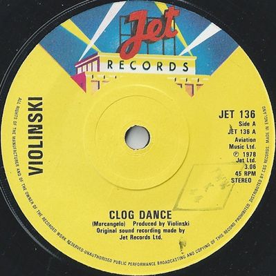Violinski - Clog Dance (7&quot;, Single) (Near Mint (NM or M-))