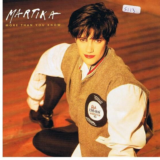 Martika - More Than You Know (7&quot;, Single) (Very Good Plus (VG+))