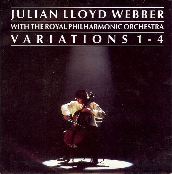Julian Lloyd Webber With Royal Philharmonic Orchestra - Variations 1-4 (7&quot;, Single) (Near Mint (NM or M-))