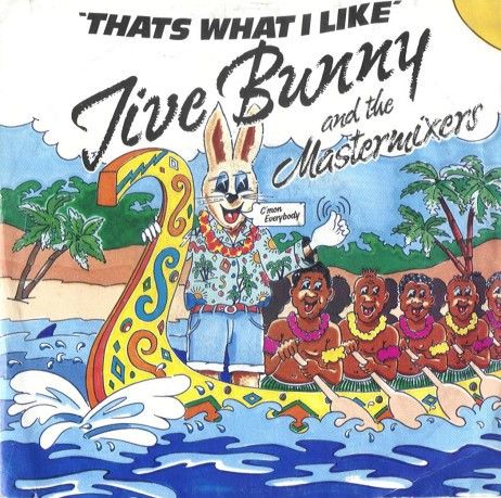 Jive Bunny And The Mastermixers - That&#39;s What I Like (7&quot;, Single, Sil) (Near Mint (NM or M-))