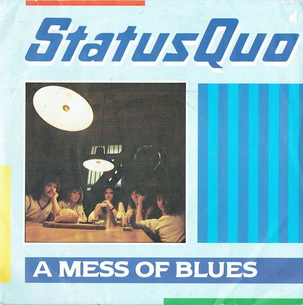 Status Quo - A Mess Of Blues (7&quot;, Single) (Near Mint (NM or M-))