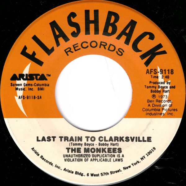 The Monkees - Last Train To Clarksville (7&quot;, Single, RE) (Very Good (VG))