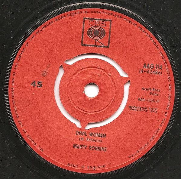 Marty Robbins - Devil Woman (7&quot;, Bla) (Very Good Plus (VG+))