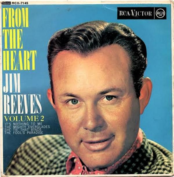 Jim Reeves - From The Heart Vol. 2 (7&quot;, EP, Mono) (Very Good (VG))