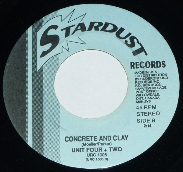 The Cowsills / Unit Four Plus Two - Indian Lake / Concrete And Clay (7&quot;, Blu) (Near Mint (NM or M-))