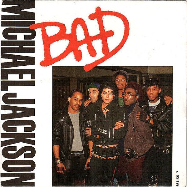 Michael Jackson - Bad (7&quot;, Single) (Near Mint (NM or M-))
