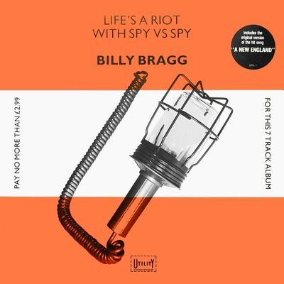 Billy Bragg - Life&#39;s A Riot With Spy Vs Spy (12&quot;, Album) (Very Good Plus (VG+))
