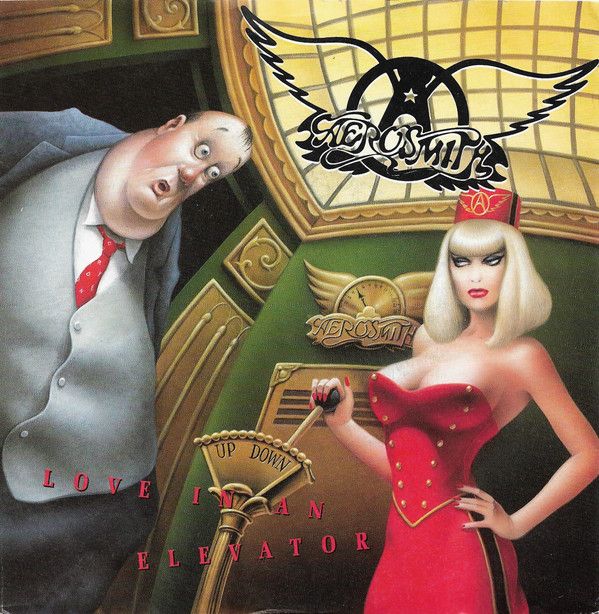 Aerosmith - Love In An Elevator (7&quot;, Single) (Near Mint (NM or M-))
