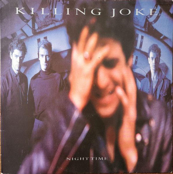 Killing Joke - Night Time (LP, Album) (Near Mint (NM or M-))