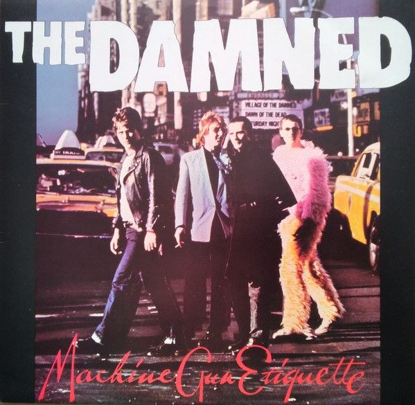 The Damned - Machine Gun Etiquette (LP, Album) (Very Good Plus (VG+))