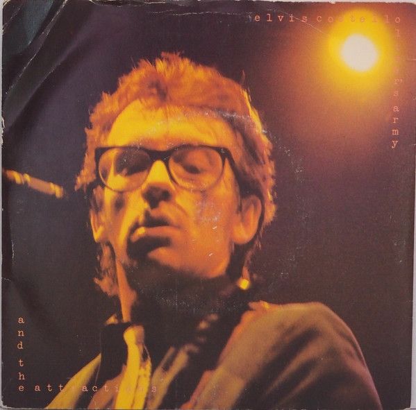 Elvis Costello And The Attractions* - Oliver&#39;s Army (7&quot;, Single, WEA) (Near Mint (NM or M-))