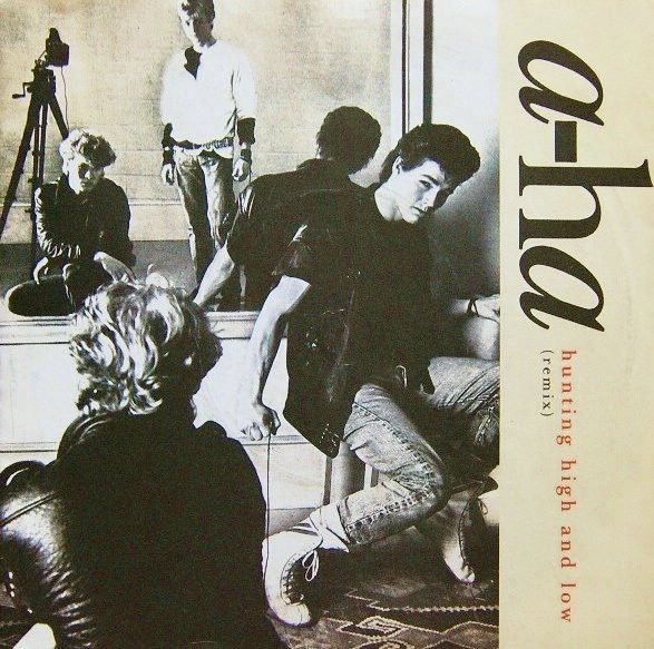 a-ha - Hunting High And Low (Remix) (7&quot;, Single, M/Print, Sil) (Near Mint (NM or M-))
