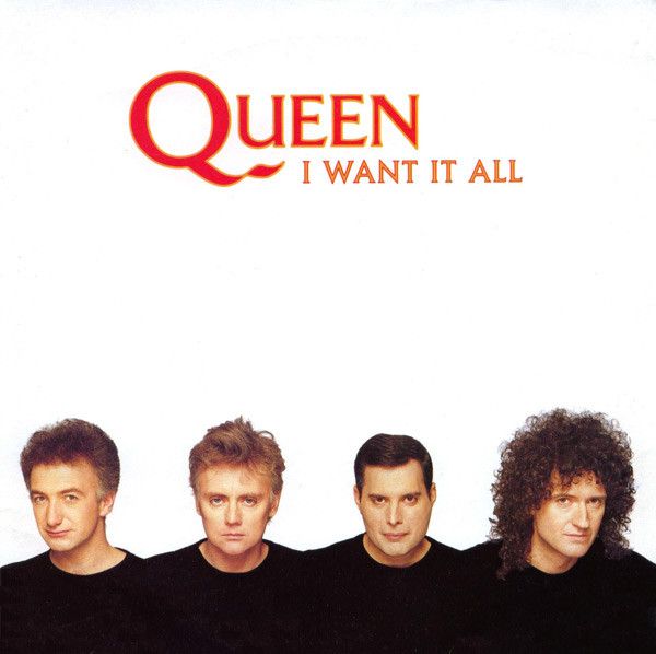 Queen - I Want It All (7&quot;, Single, Pap) (Near Mint (NM or M-))