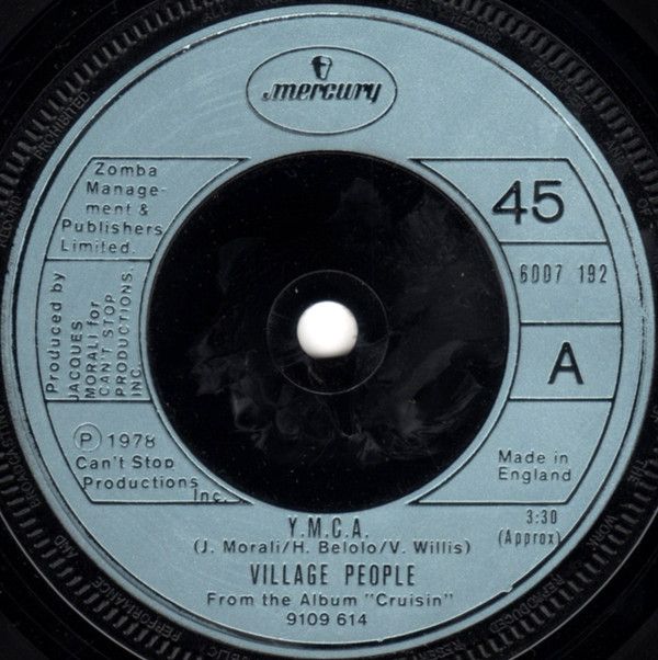 Village People - Y.M.C.A. (7&quot;, Single, Sil) (Near Mint (NM or M-))