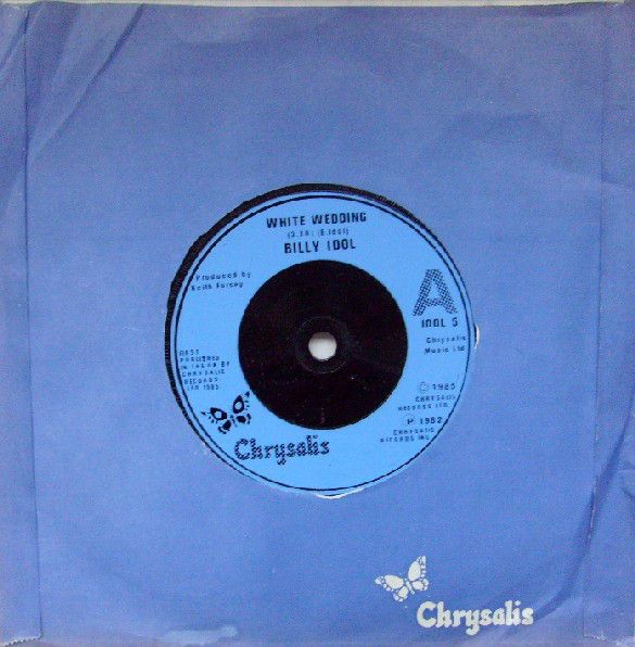 Billy Idol - White Wedding (7&quot;, Single, Blu) (Very Good Plus (VG+))