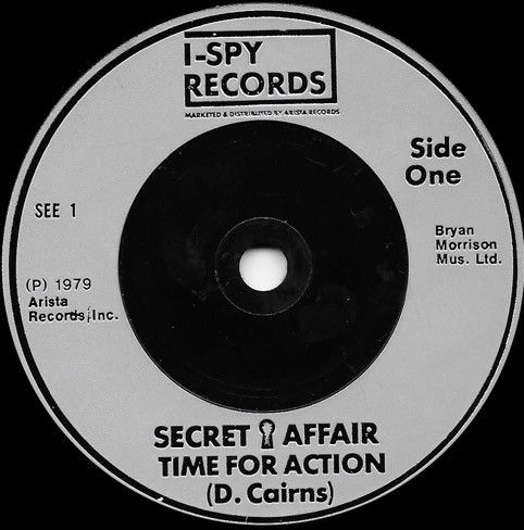 Secret Affair - Time For Action (7&quot;, Single, Inj) (Very Good Plus (VG+))