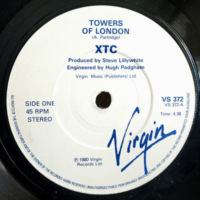 XTC - Towers Of London (7&quot;, Single, Sol) (Very Good Plus (VG+))