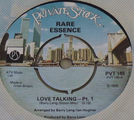 Rare Essence  - Love Talking (7&quot;, Single) (Very Good Plus (VG+))