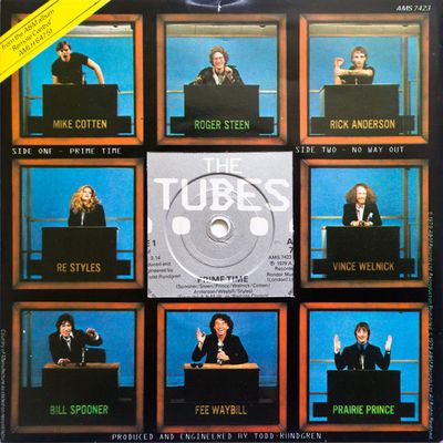 The Tubes - Prime Time (7&quot;, Single, Whi) (Very Good Plus (VG+))