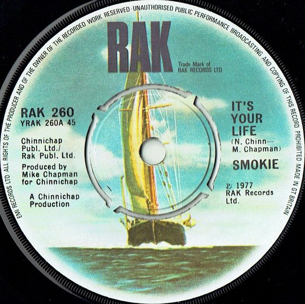 Smokie - It&#39;s Your Life (7&quot;, Single) (Very Good Plus (VG+))