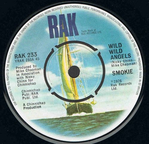 Smokie - Wild Wild Angels (7&quot;, Single) (Very Good Plus (VG+))
