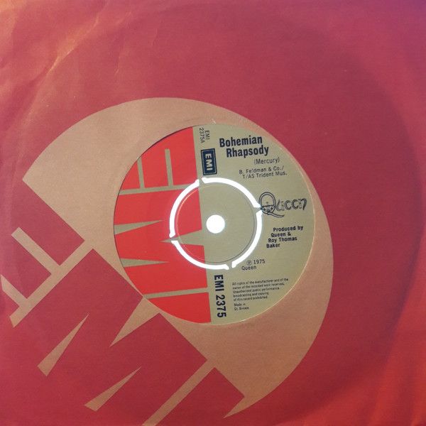 Queen - Bohemian Rhapsody (7&quot;, Single) (Near Mint (NM or M-))