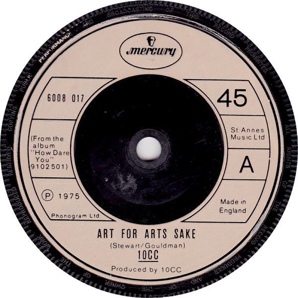 10CC - Art For Arts Sake (7&quot;, Single) (Near Mint (NM or M-))