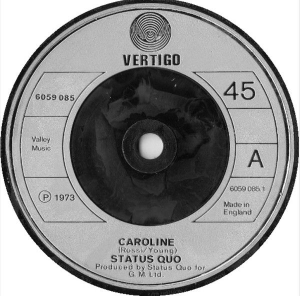 Status Quo - Caroline (7&quot;, Single) (Very Good (VG))