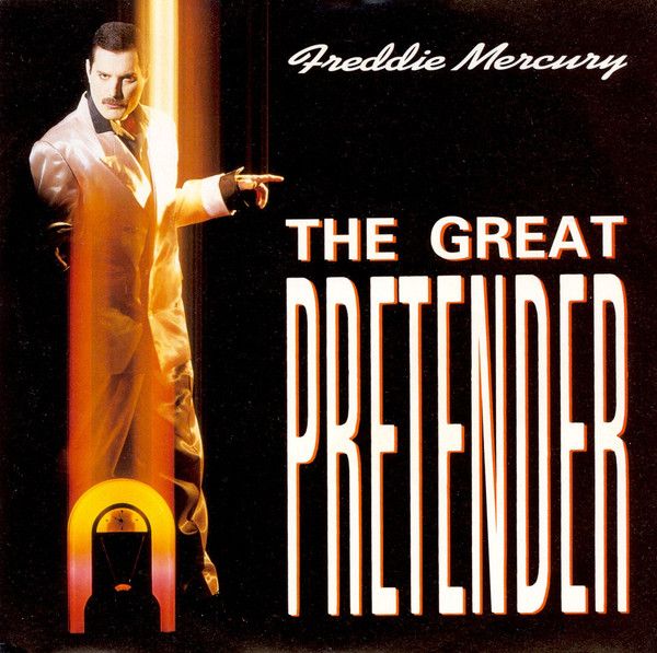 Freddie Mercury - The Great Pretender (7&quot;, Single, Sil) (Very Good Plus (VG+))