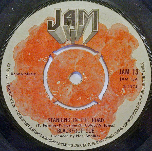Blackfoot Sue - Standing In The Road (7&quot;, Single, Kno) (Very Good (VG))