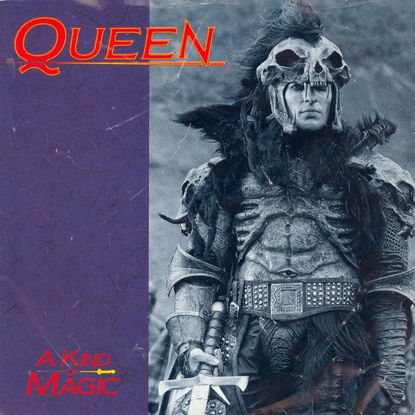 Queen - A Kind Of Magic (7&quot;, Single, Bla) (Very Good (VG))