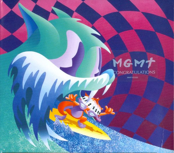MGMT - Congratulations (CD, Album, Gat) (Very Good Plus (VG+))