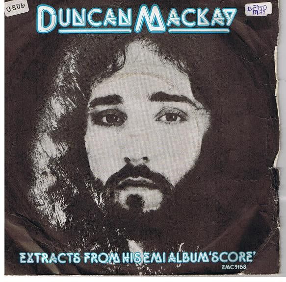 Duncan Mackay - Extracts From His EMI Album &quot;Score&quot; (7&quot;, Promo) (Very Good Plus (VG+))