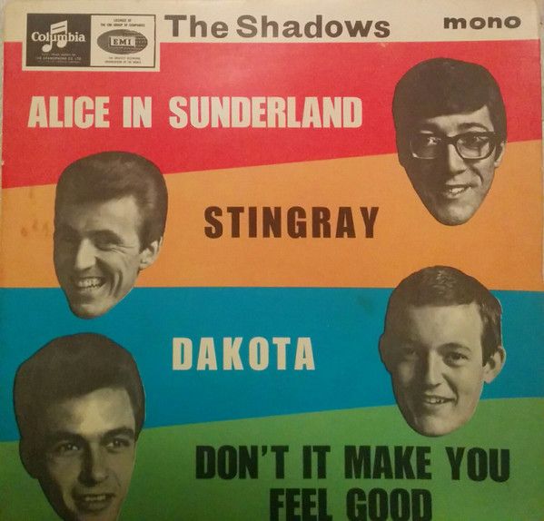 The Shadows - Alice In Sunderland (7&quot;, EP, Mono) (Very Good Plus (VG+))