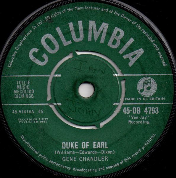 Gene Chandler - Duke Of Earl (7&quot;) (Very Good (VG))