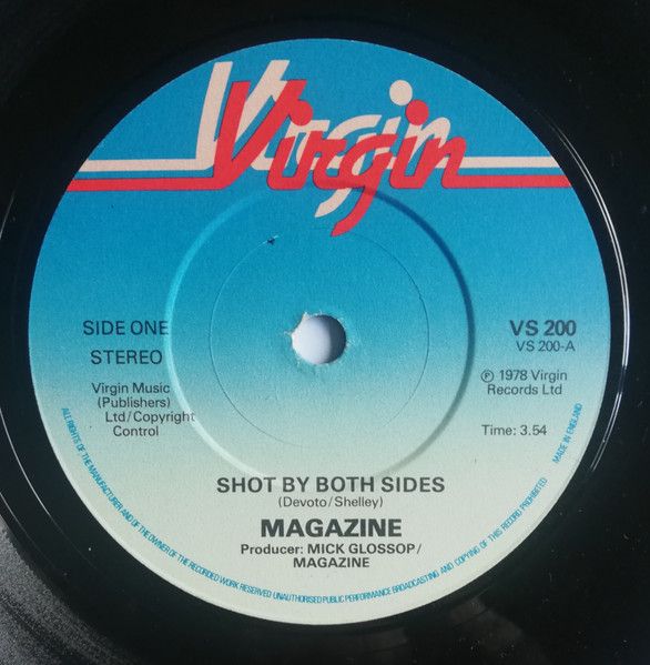 Magazine - Shot By Both Sides (7&quot;, Single, Lar) (Very Good Plus (VG+))
