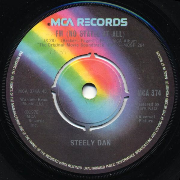Steely Dan - FM (No Static At All) (7&quot;, Single, Com) (Very Good Plus (VG+))
