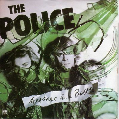 The Police - Message In A Bottle (7&quot;, Single, bla) (Very Good Plus (VG+))