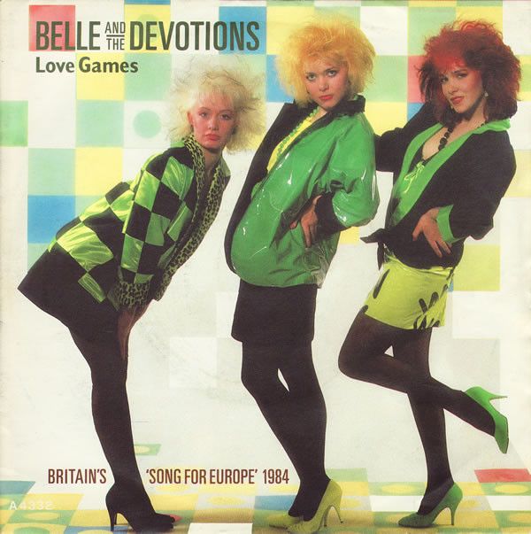 Belle And The Devotions - Love Games (7&quot;, Single, Ora) (Very Good Plus (VG+))