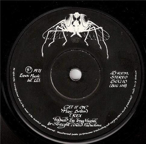 T. Rex - Get It On (7&quot;, Single) (Very Good Plus (VG+))