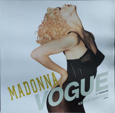Madonna - Vogue (12&quot;, Single, Mus) (Very Good Plus (VG+))