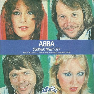 ABBA - Summer Night City (7&quot;, Single) (Very Good (VG))